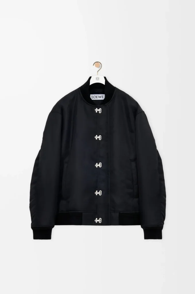 Jacket in nylon Black Jacket in nylon Black