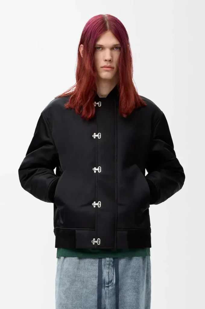 Jacket in nylon Black Jacket in nylon Black