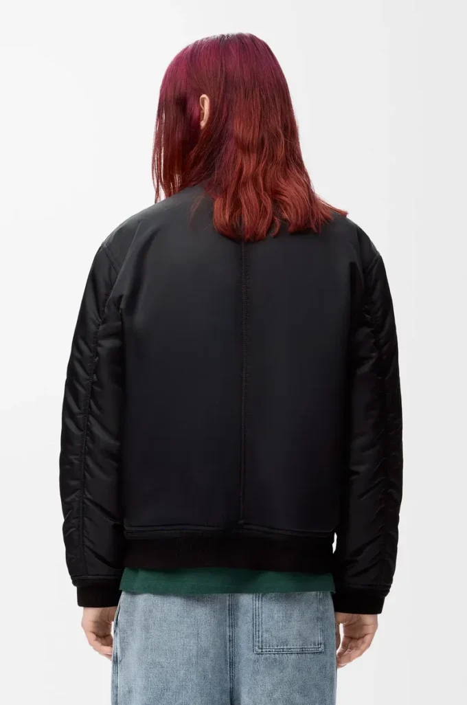 Jacket in nylon Black Jacket in nylon Black