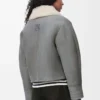 Jacket in shearling Grey Jacket in shearling Grey