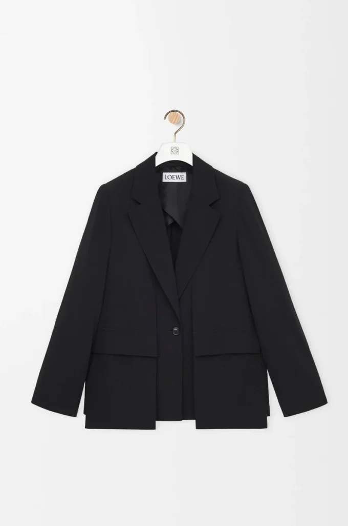 Jacket in wool Black Jacket in wool Black