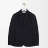 Jacket in wool Dark Navy Blue Jacket in wool Dark Navy Blue