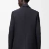 Jacket in wool Dark Navy Blue Jacket in wool Dark Navy Blue