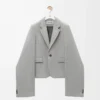 Jacket in wool Grey Jacket in wool Grey