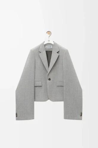 Jacket in wool Grey