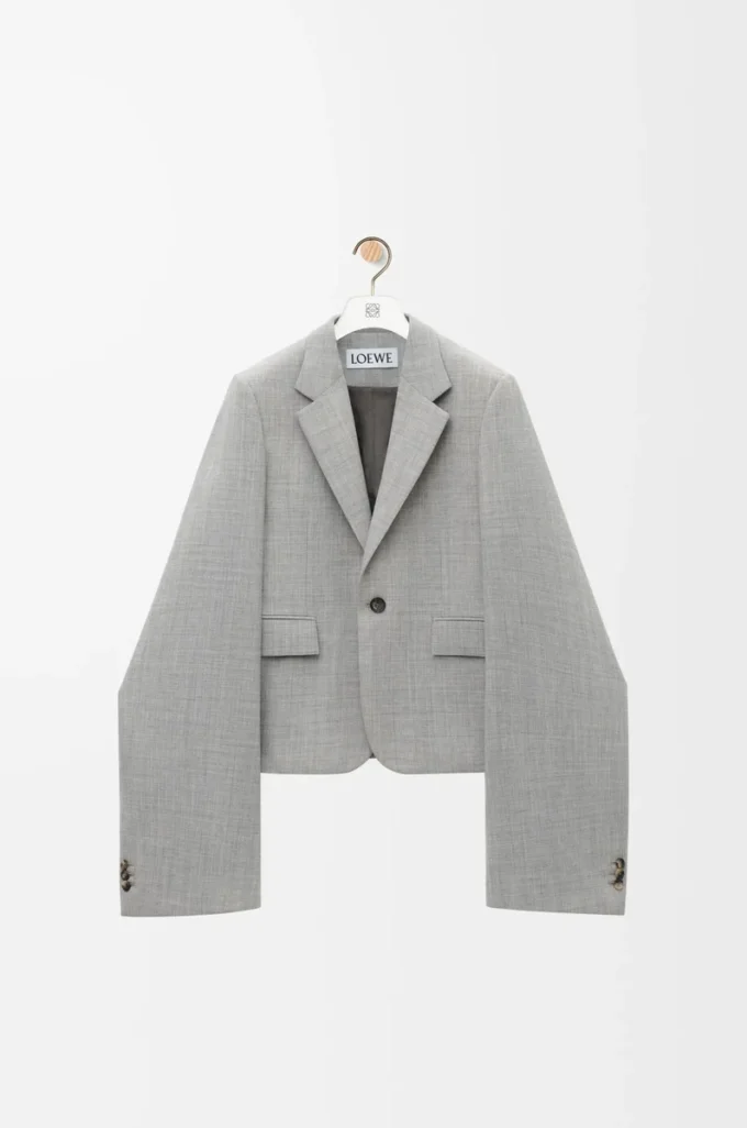 Jacket in wool Grey Jacket in wool Grey