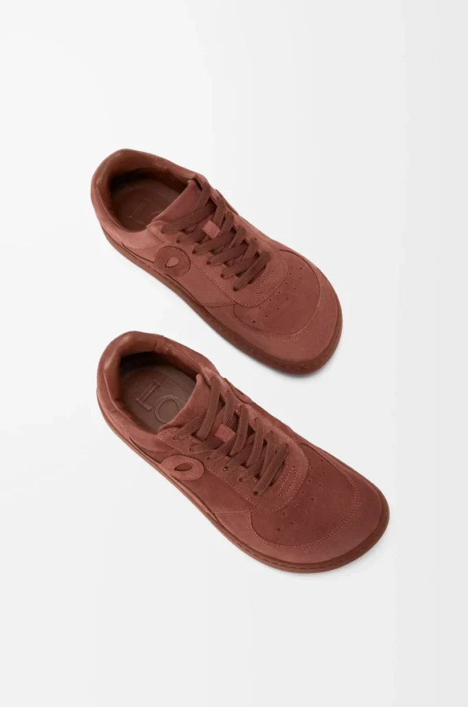 Jambo sneaker in suede calfskin Burnt Red Jambo sneaker in suede calfskin Burnt Red
