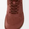 Jambo sneaker in suede calfskin Burnt Red Jambo sneaker in suede calfskin Burnt Red