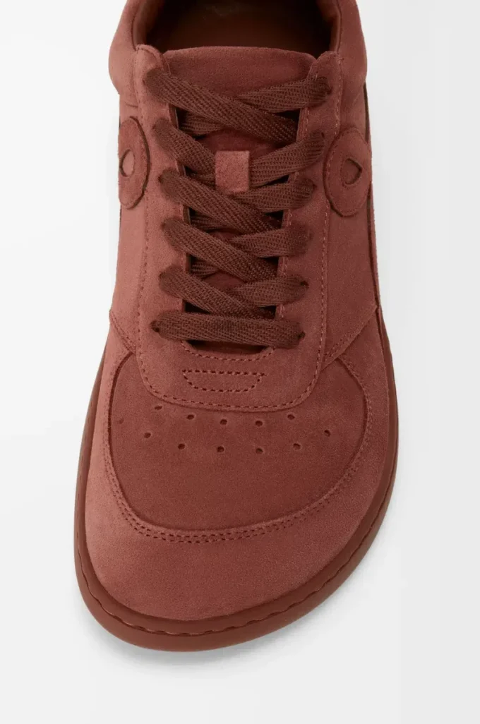 Jambo sneaker in suede calfskin Burnt Red Jambo sneaker in suede calfskin Burnt Red