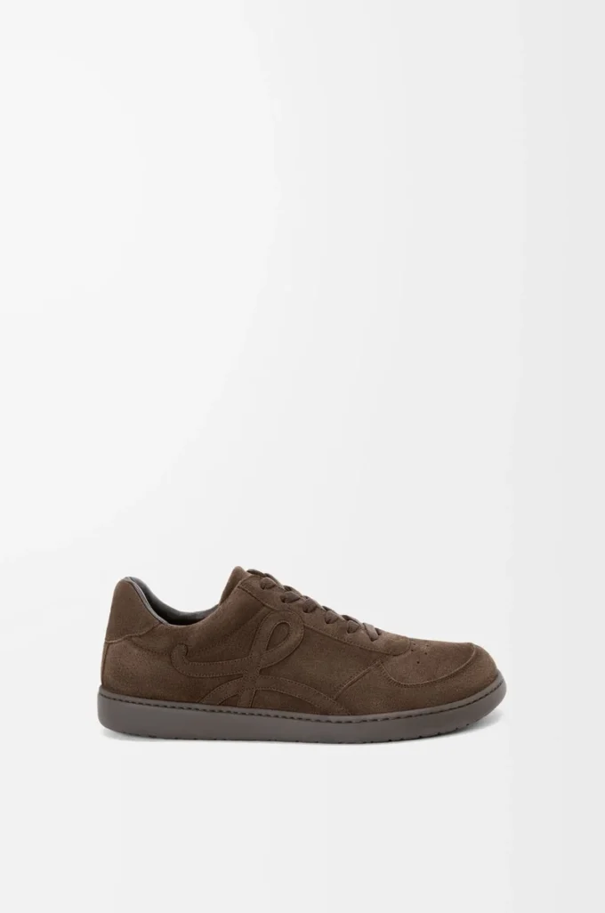 Jambo sneaker in suede calfskin Dark Brown Jambo sneaker in suede calfskin Dark Brown