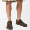 Jambo sneaker in suede calfskin Dark Brown Jambo sneaker in suede calfskin Dark Brown