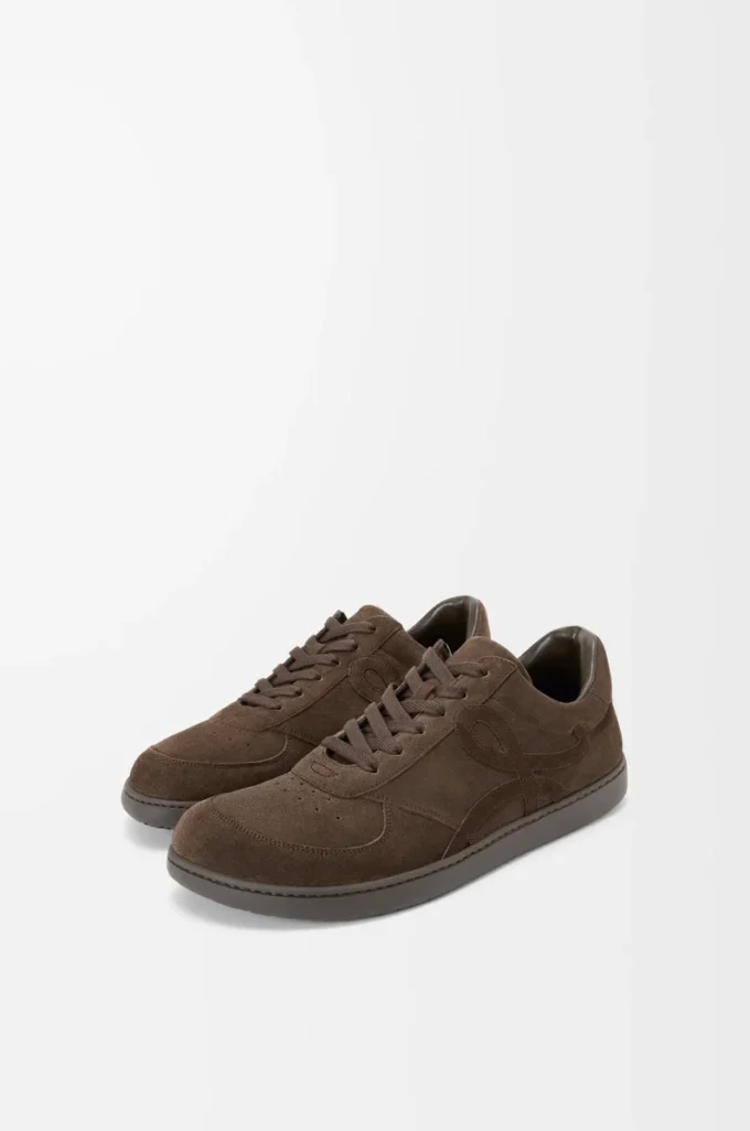 Jambo sneaker in suede calfskin Dark Brown Jambo sneaker in suede calfskin Dark Brown