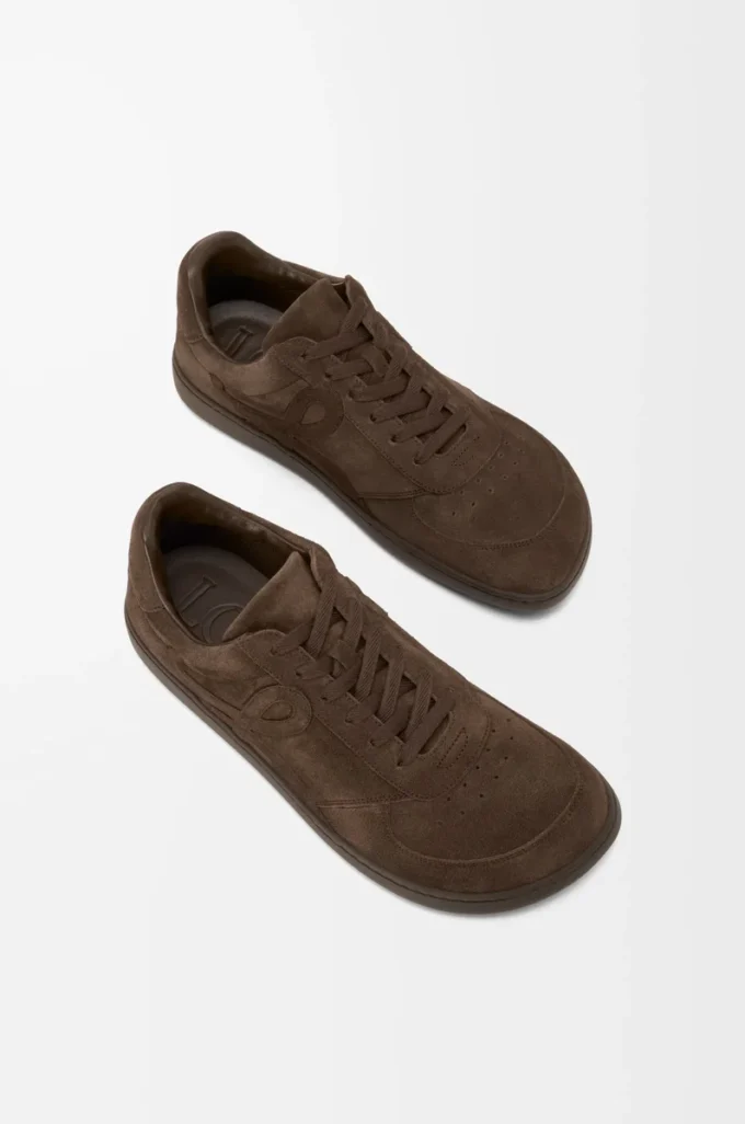 Jambo sneaker in suede calfskin Dark Brown Jambo sneaker in suede calfskin Dark Brown