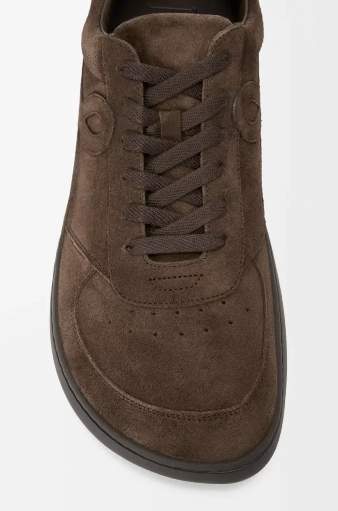 Jambo sneaker in suede calfskin Dark Brown Jambo sneaker in suede calfskin Dark Brown