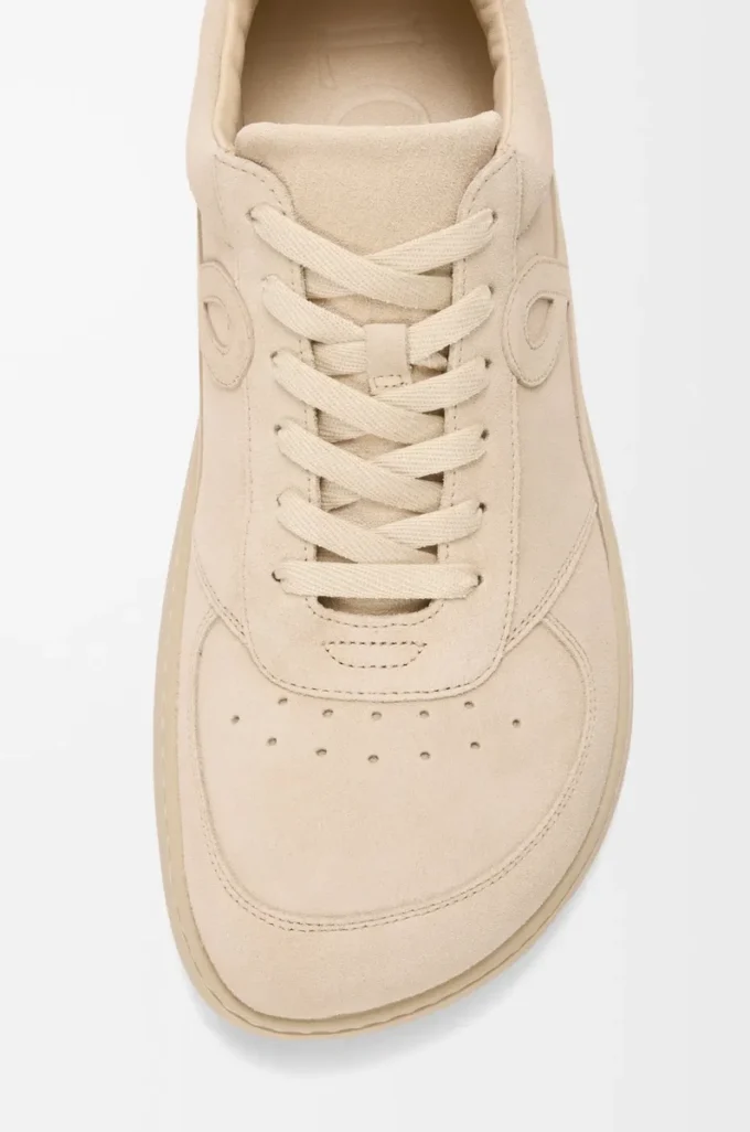 Jambo sneaker in suede calfskin Oat Milk Jambo sneaker in suede calfskin Oat Milk