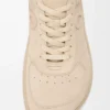 Jambo sneaker in suede calfskin Oat Milk Jambo sneaker in suede calfskin Oat Milk
