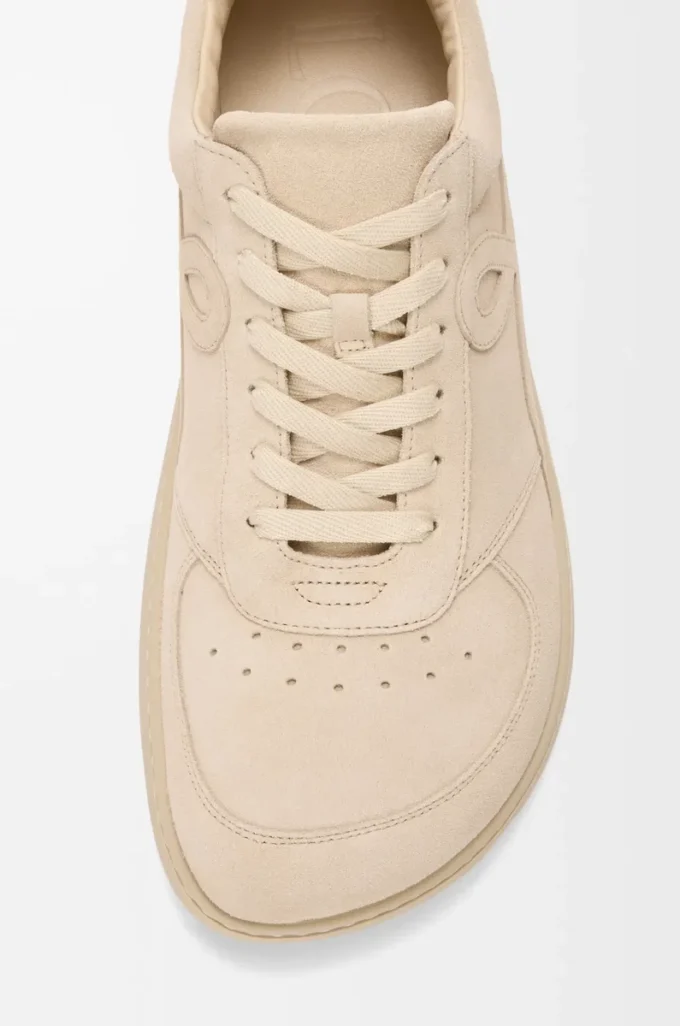 Jambo sneaker in suede calfskin Oat Milk Jambo sneaker in suede calfskin Oat Milk