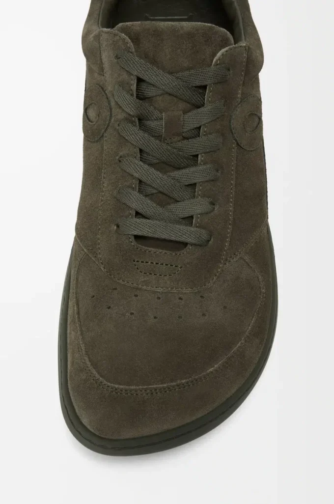 Jambo sneaker in suede calfskin Olive Green Jambo sneaker in suede calfskin Olive Green