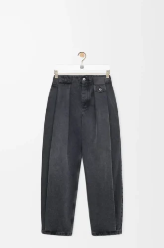 Jeans in denim Black