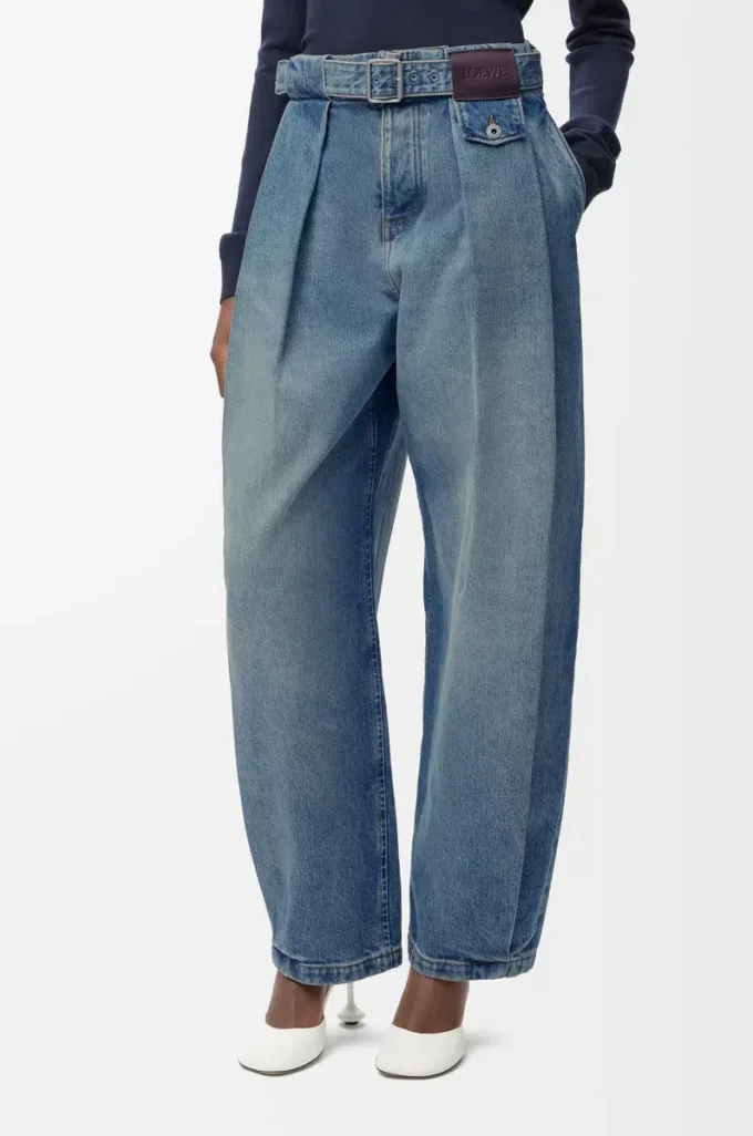 Jeans in denim Washed Denim Jeans in denim Washed Denim
