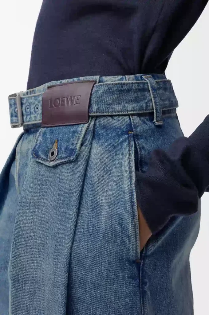 Jeans in denim Washed Denim Jeans in denim Washed Denim