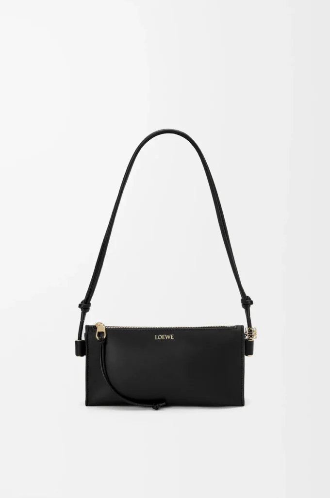 Joya pouch in nappa calfskin Black Joya pouch in nappa calfskin Black
