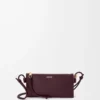 Joya pouch in nappa calfskin Dark Burgundy Joya pouch in nappa calfskin Dark Burgundy