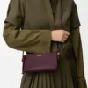 Joya pouch in nappa calfskin Dark Burgundy Joya pouch in nappa calfskin Dark Burgundy
