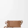 Joya pouch in nappa calfskin Mocha Joya pouch in nappa calfskin Mocha