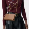 Joya pouch in nappa calfskin Mocha Joya pouch in nappa calfskin Mocha