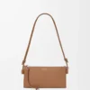 Joya pouch in nappa calfskin Mocha Joya pouch in nappa calfskin Mocha