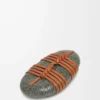 Kagero knot stone with calfskin Tan Kagero knot stone with calfskin Tan