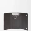 Key case in soft grained calfskin Anthracite Key case in soft grained calfskin Anthracite
