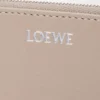 Knot coin cardholder in shiny nappa calfskin Clay/Plum