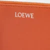 Knot coin cardholder in shiny nappa calfskin Maple/Papercraft