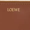 Knot coin cardholder in shiny nappa calfskin Tan/Papaya Knot coin cardholder in shiny nappa calfskin Tan/Papaya