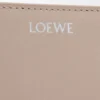 Knot compact wallet in shiny nappa calfskin Clay/Plum Knot compact wallet in shiny nappa calfskin Clay/Plum