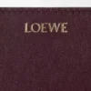 Knot compact wallet in shiny nappa calfskin Dark Burgundy/Light Citrine Knot compact wallet in shiny nappa calfskin Dark Burgundy/Light Citrine