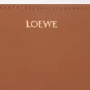 Knot compact wallet in shiny nappa calfskin Tan/Papaya Knot compact wallet in shiny nappa calfskin Tan/Papaya
