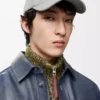 L patch cap in cotton Shell Grey L patch cap in cotton Shell Grey