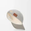 L patch cap in cotton Shell Grey L patch cap in cotton Shell Grey