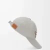 L patch cap in cotton Shell Grey L patch cap in cotton Shell Grey