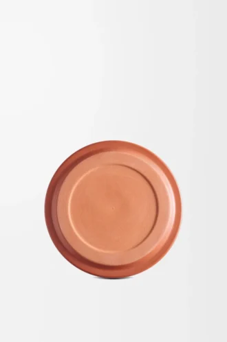 Large candle lid Terracotta