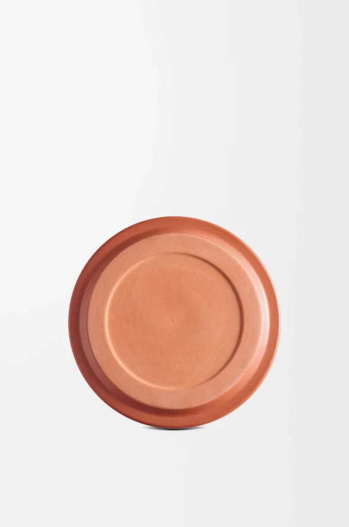 Large candle lid Terracotta Large candle lid Terracotta