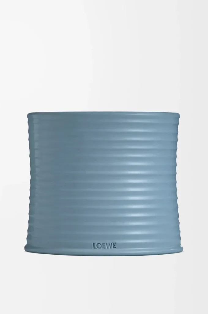 Large Cypress Balls candle Baby Blue