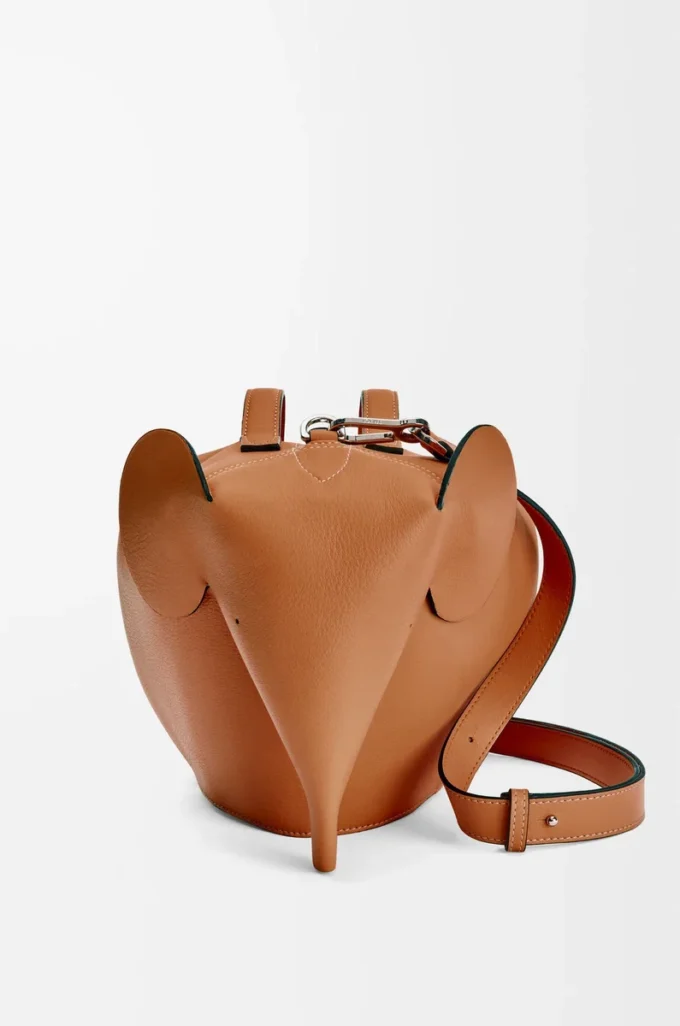 Large Elephant bag in classic calfskin Tan Large Elephant bag in classic calfskin Tan