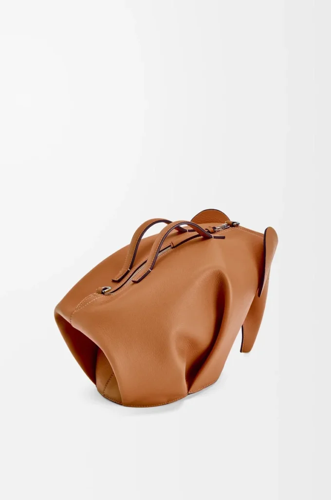 Large Elephant bag in classic calfskin Tan Large Elephant bag in classic calfskin Tan