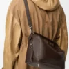 Large Featherlight Puzzle bag in nappa lambskin Dark Chestnut Large Featherlight Puzzle bag in nappa lambskin Dark Chestnut