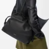 Large Flamenco clutch in nappa calfskin Black Large Flamenco clutch in nappa calfskin Black