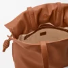 Large Flamenco clutch in nappa calfskin Squirrel Large Flamenco clutch in nappa calfskin Squirrel